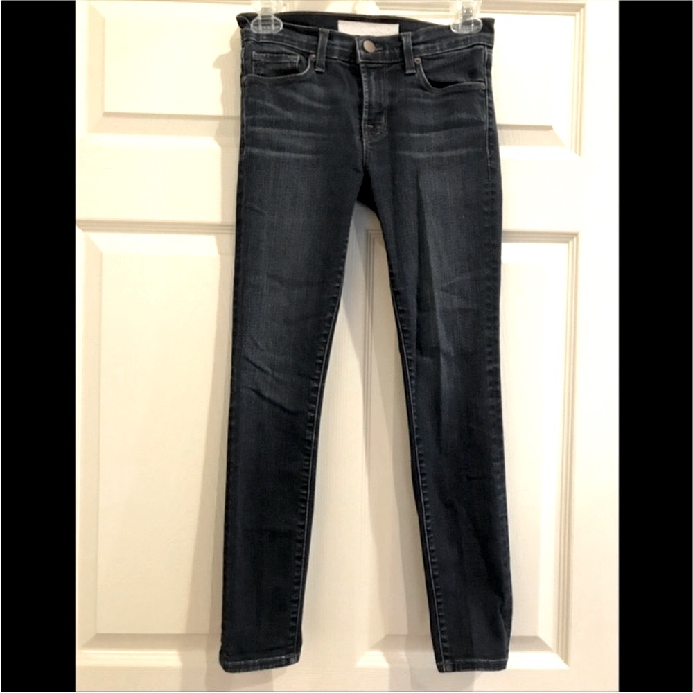 J BRAND dark capri jeans